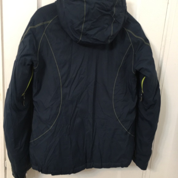 Columbia 700 Thermal Comfort Omni Heated Winter Jacket Navy-Blue Women Size S - Picture 2 of 15